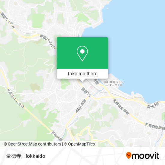 量徳寺 map