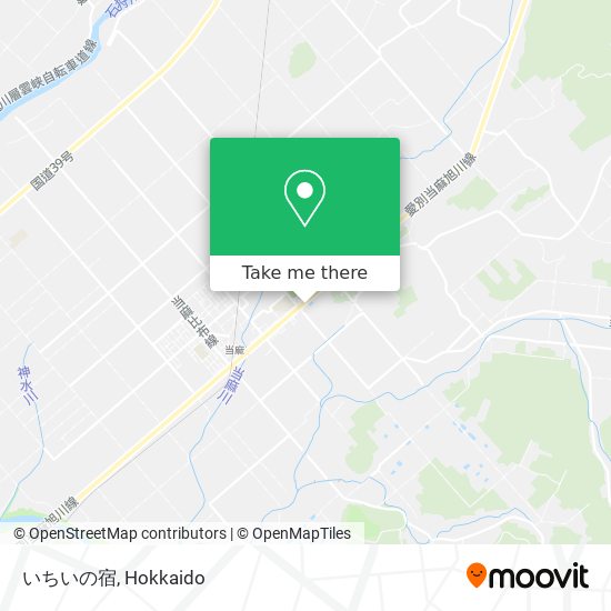 いちいの宿 map