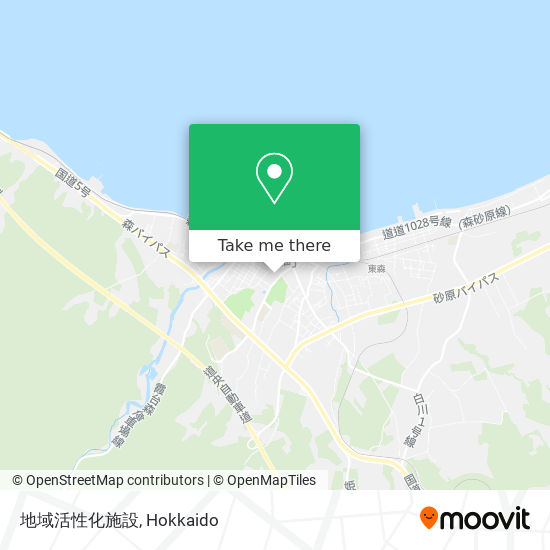地域活性化施設 map