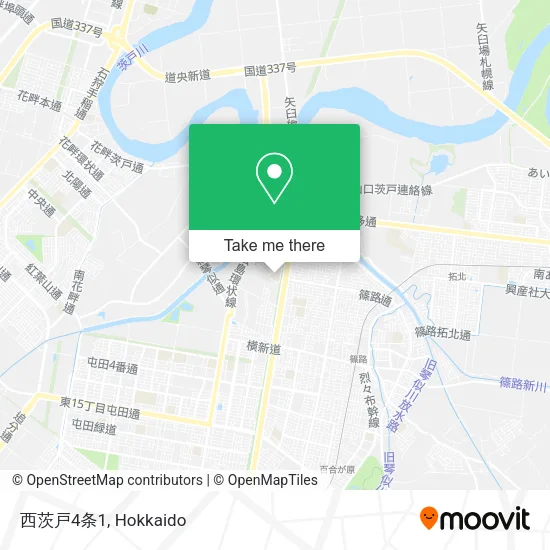 西茨戸4条1 map