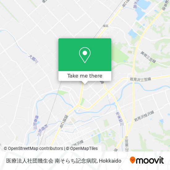 医療法人社団幾生会 南そらち記念病院 map