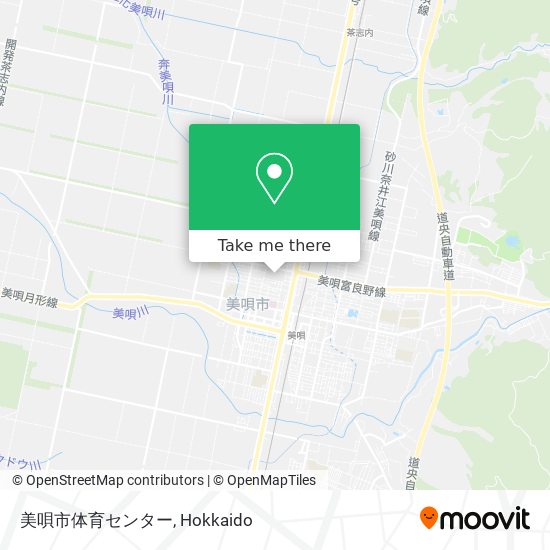 美唄市体育センター map