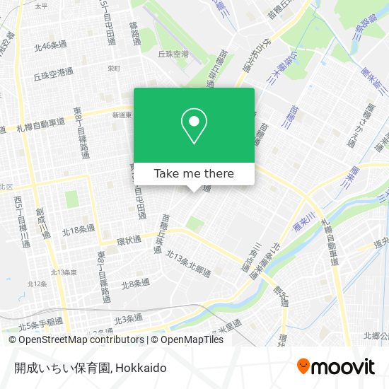 開成いちい保育園 map