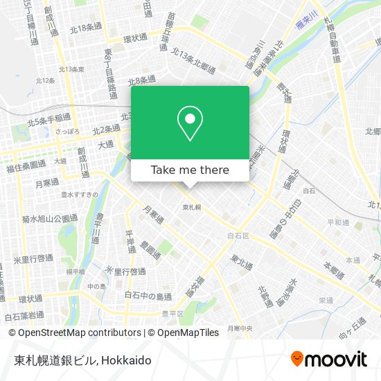 東札幌道銀ビル map