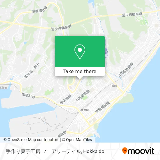 Handmade Confectionery Fairy Tale map