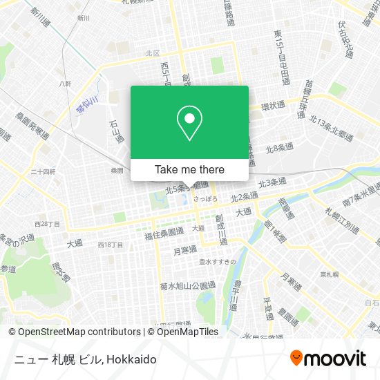ニュー 札幌 ビル map