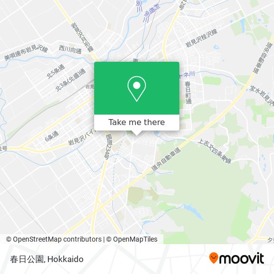 春日公園 map