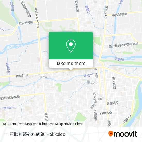 十勝脳神経外科病院 map