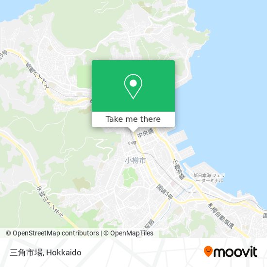 三角市場 map
