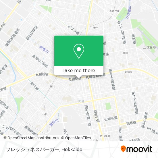 フレッシュネスバーガー map