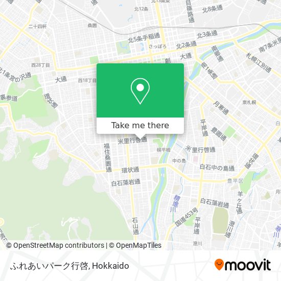 ふれあいパーク行啓 map