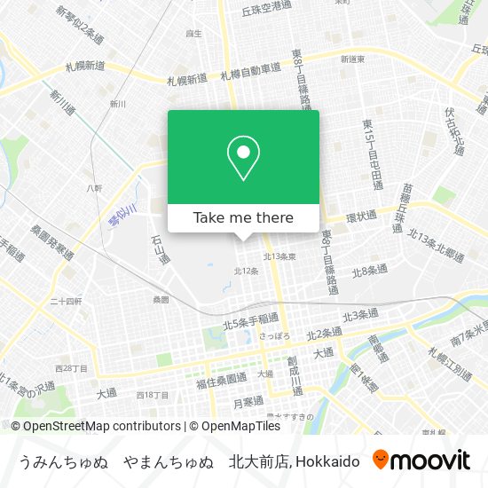 うみんちゅぬ　やまんちゅぬ　北大前店 map