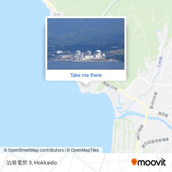 泊発電所 3 map