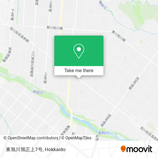 東旭川旭正上7号 map