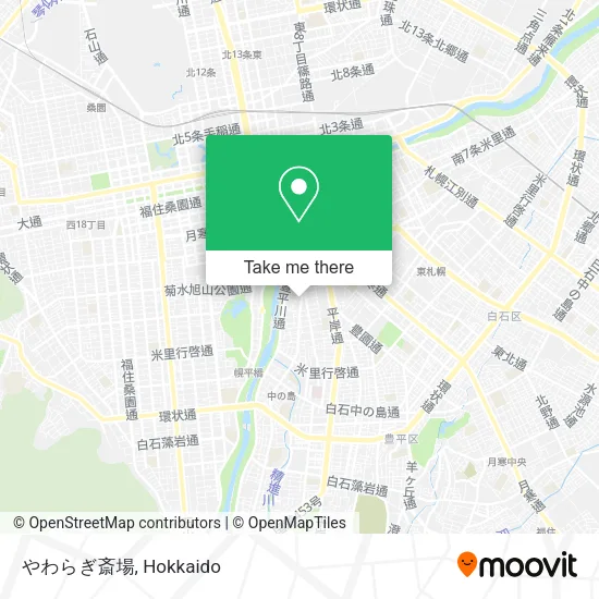 やわらぎ斎場 map