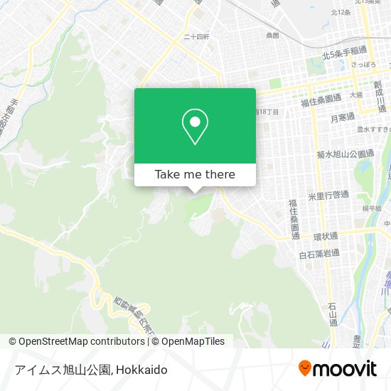 アイムス旭山公園 map