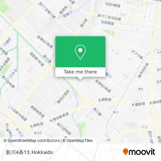 新川4条13 map