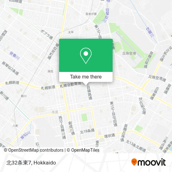北32条東7 map