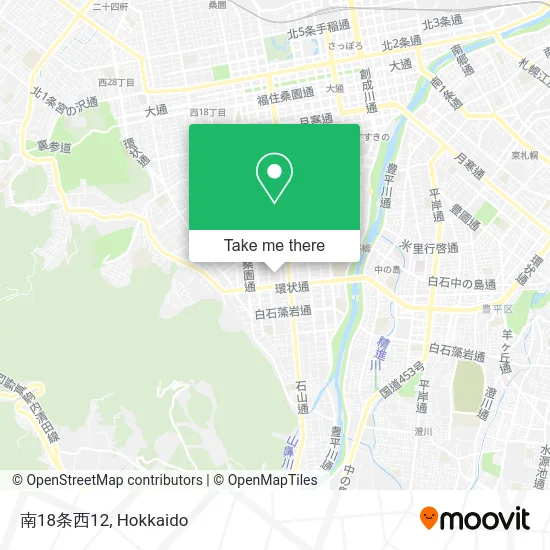 South 18 West 12 map