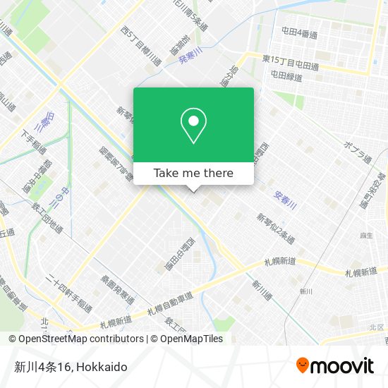 新川4条16 map