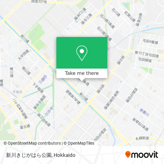 新川きじがはら公園 map