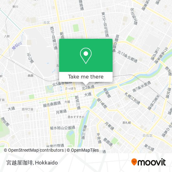 宮越屋珈琲 map