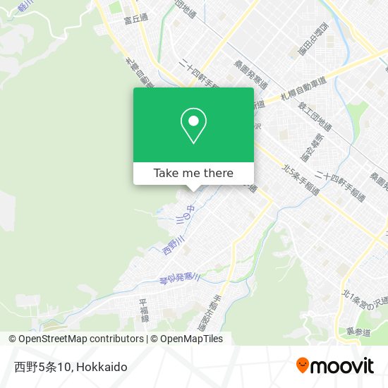 西野5条10 map