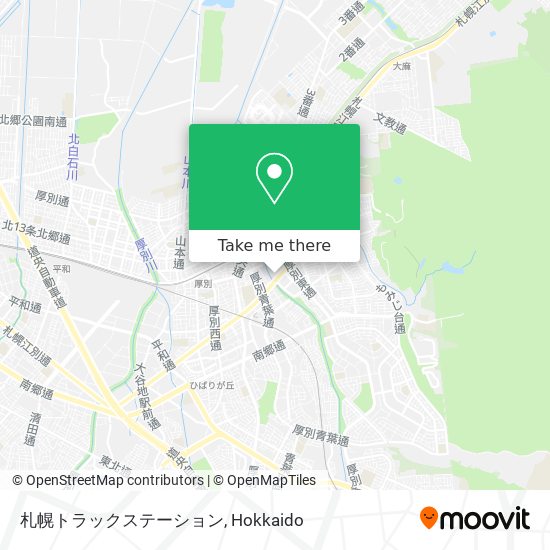 札幌トラックステーション map