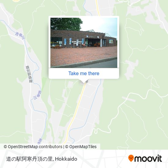 道の駅阿寒丹頂の里 map