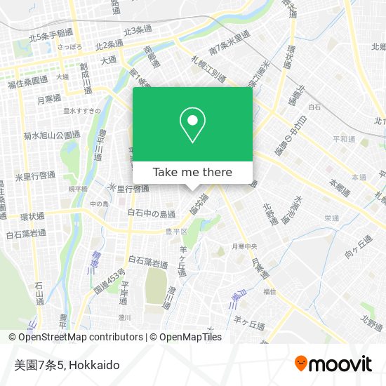 美園7条5 map