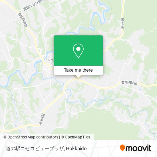 道の駅ニセコビュープラザ map