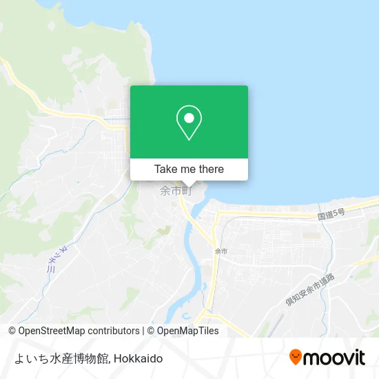 Yoichi Fisheries Museum map