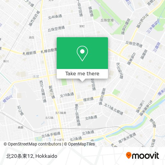 北20条東12 map