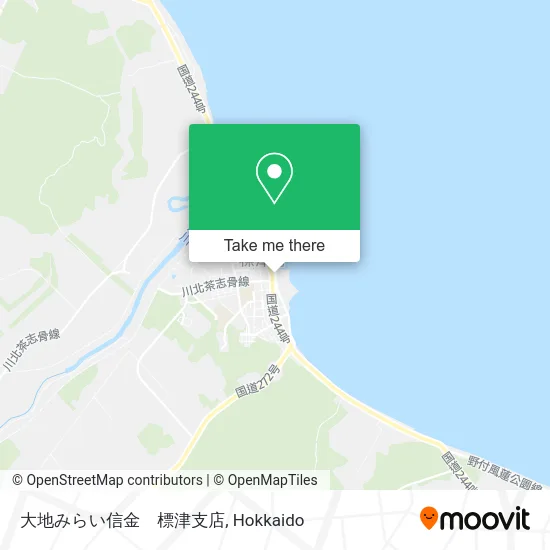 大地みらい信金　標津支店 map