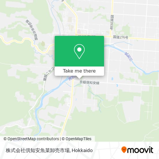 株式会社倶知安魚菜卸売市場 map