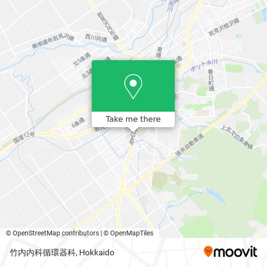 竹内内科循環器科 map
