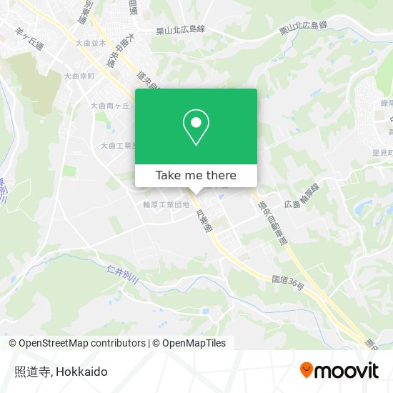 照道寺 map