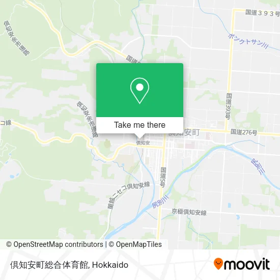 倶知安町総合体育館 map