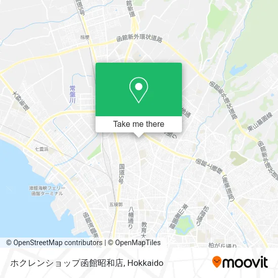 ホクレンショップ函館昭和店 map