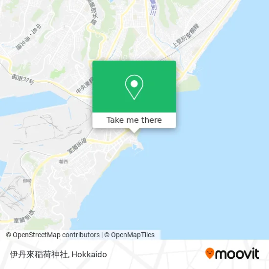 Itami Inari Shrine map