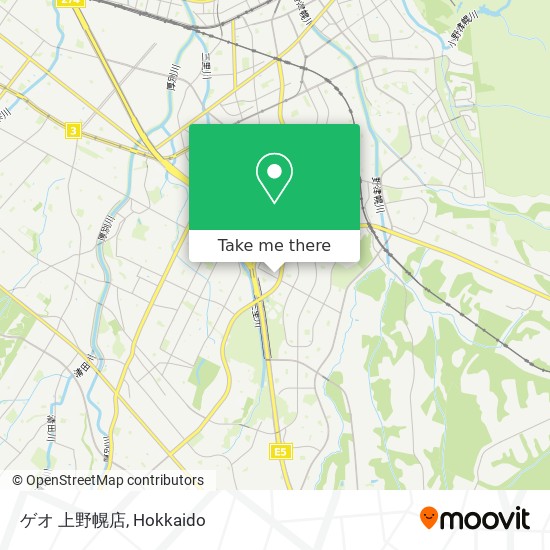 How To Get To ゲオ 上野幌店 In 札幌市 By Bus