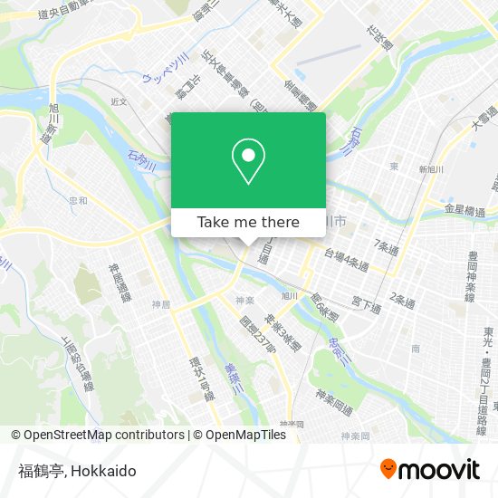 福鶴亭 map