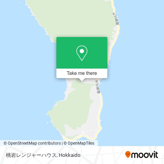 桃岩レンジャーハウス map