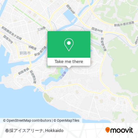 春採アイスアリーナ map