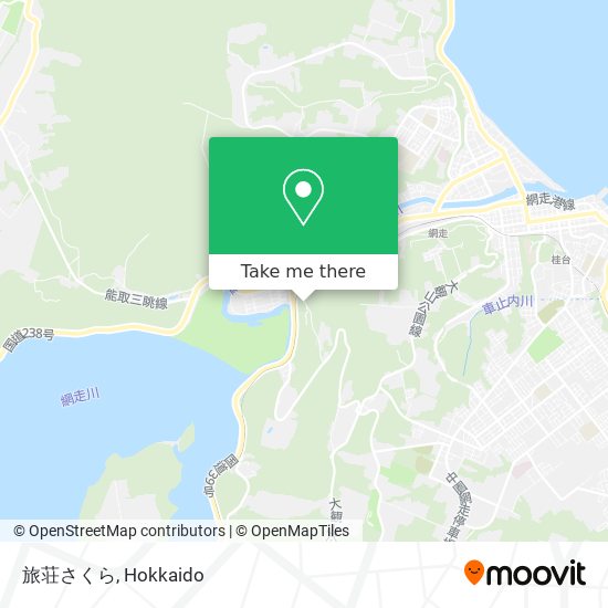 旅荘さくら map