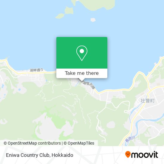 Eniwa Country Club map