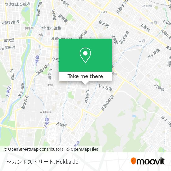 セカンドストリート map