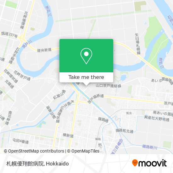 札幌優翔館病院 map