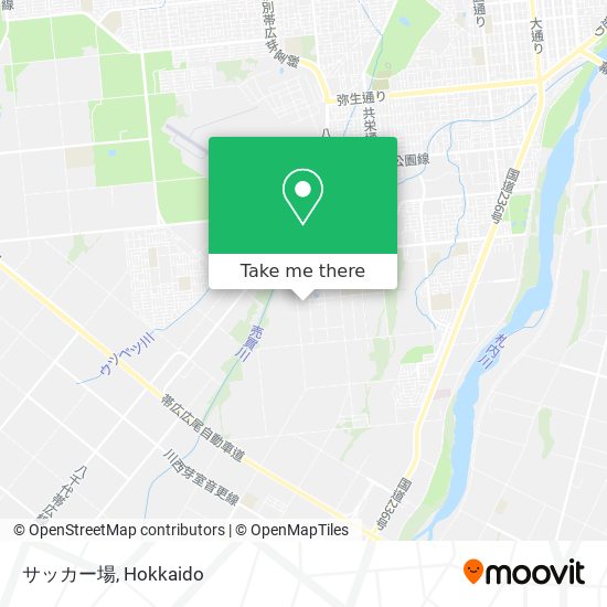サッカー場 map