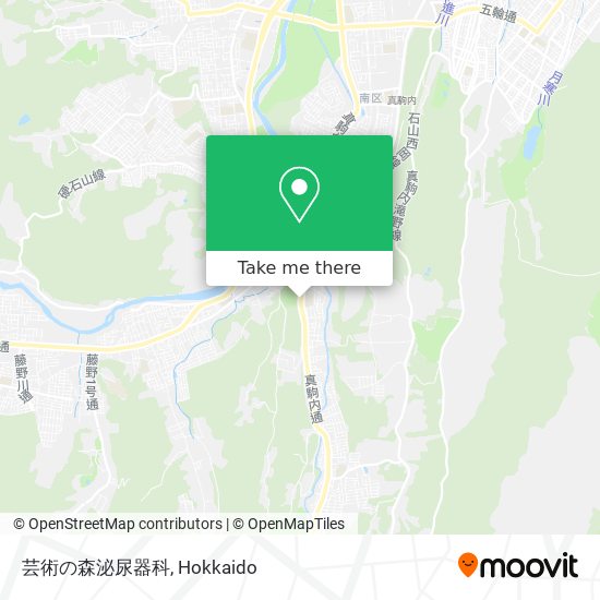芸術の森泌尿器科 map